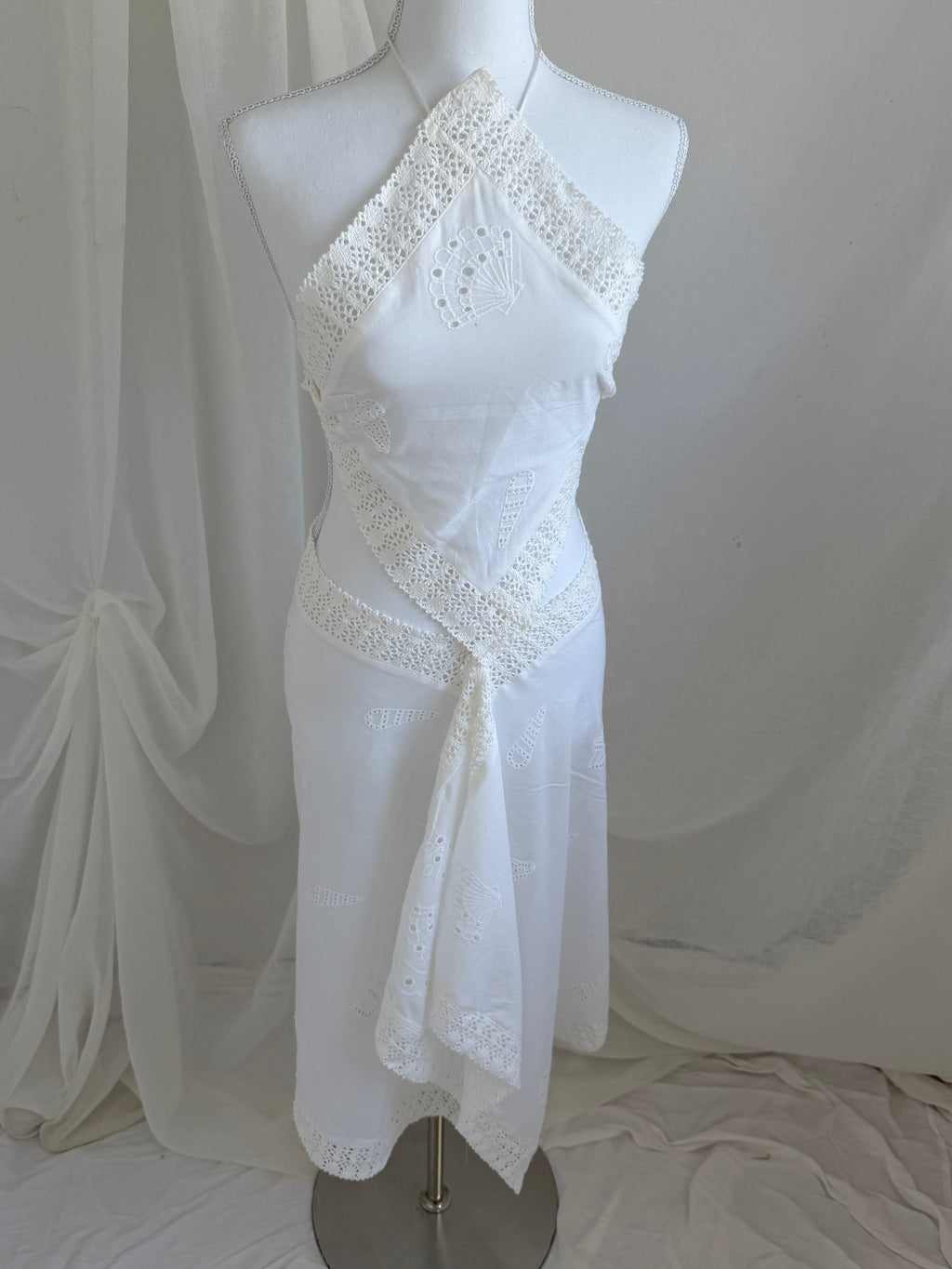 Alba Midi Skirt- Conch